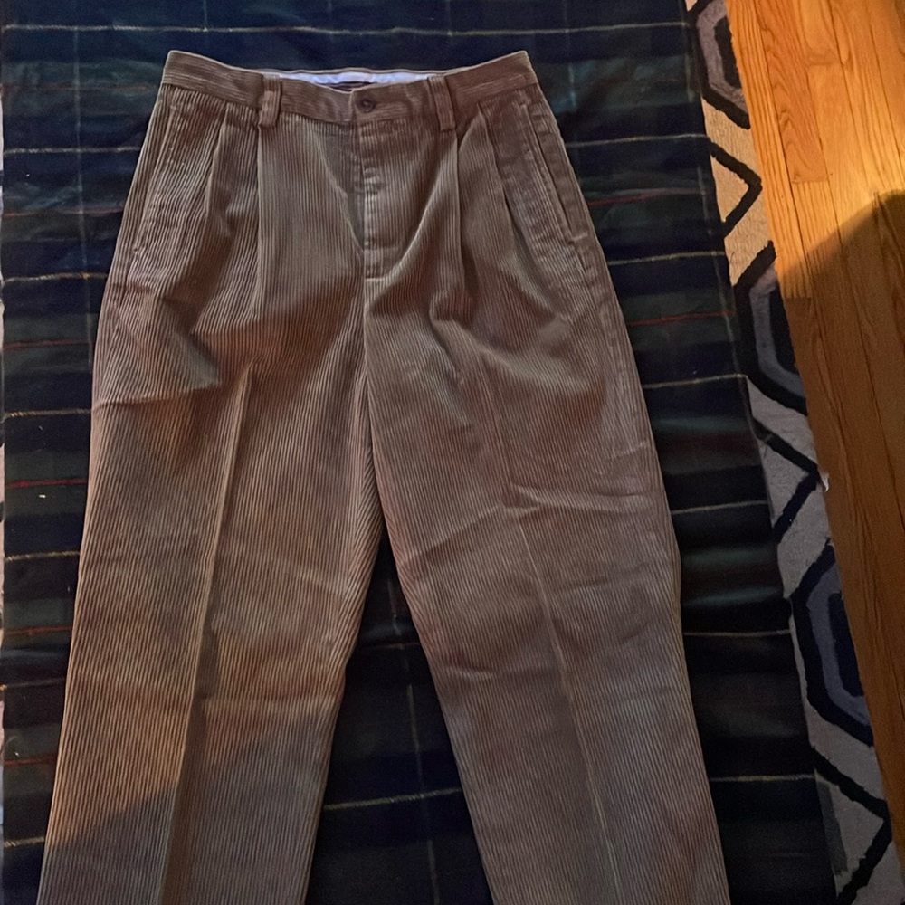 Brooks Brothers Khaki Boys Cords Size 16